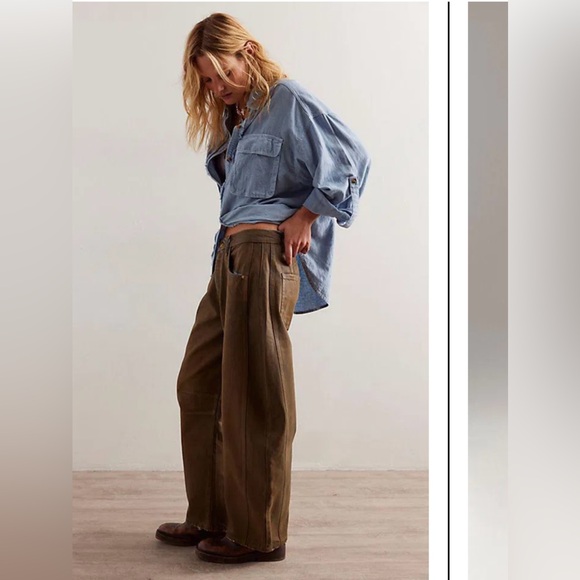 We The Free: FREE PEOPLE We The Free - Good Luck
Coated Jeans - Picture 2 of 12